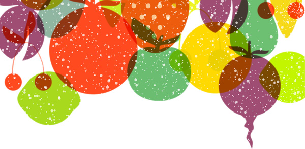 Laboratorio Di Pittura Con Foglie Frutta E Ortaggi