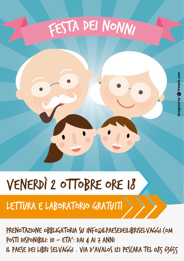 Festa dei Nonni: lettura e laboratorio gratuito