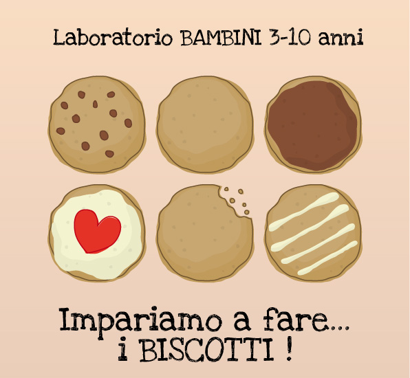 Laboratorio per bambini 3-10 anni: impariamo a fare i biscotti!