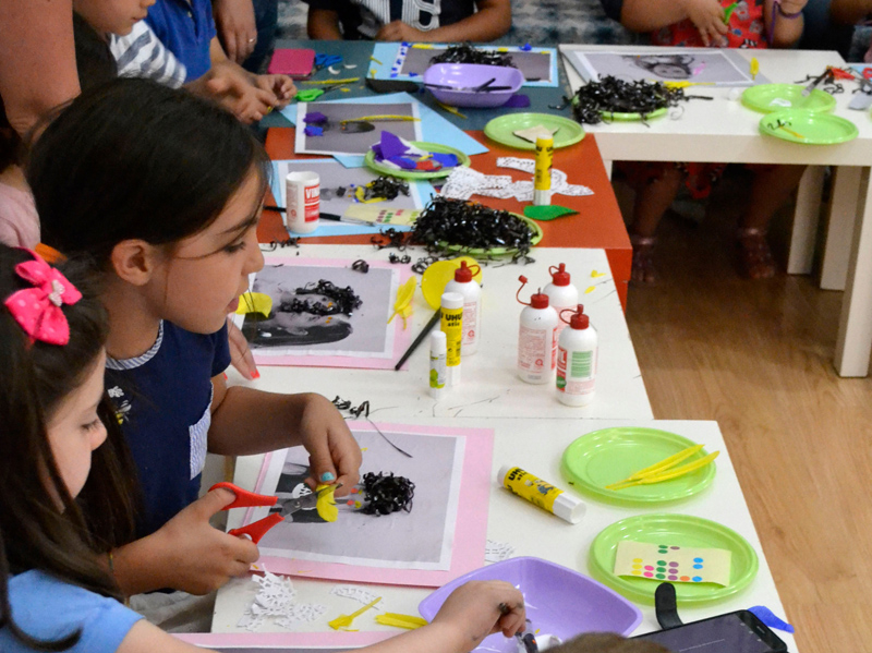 Laboratori per Bambini sul tema dell'Arte e della Fotografia